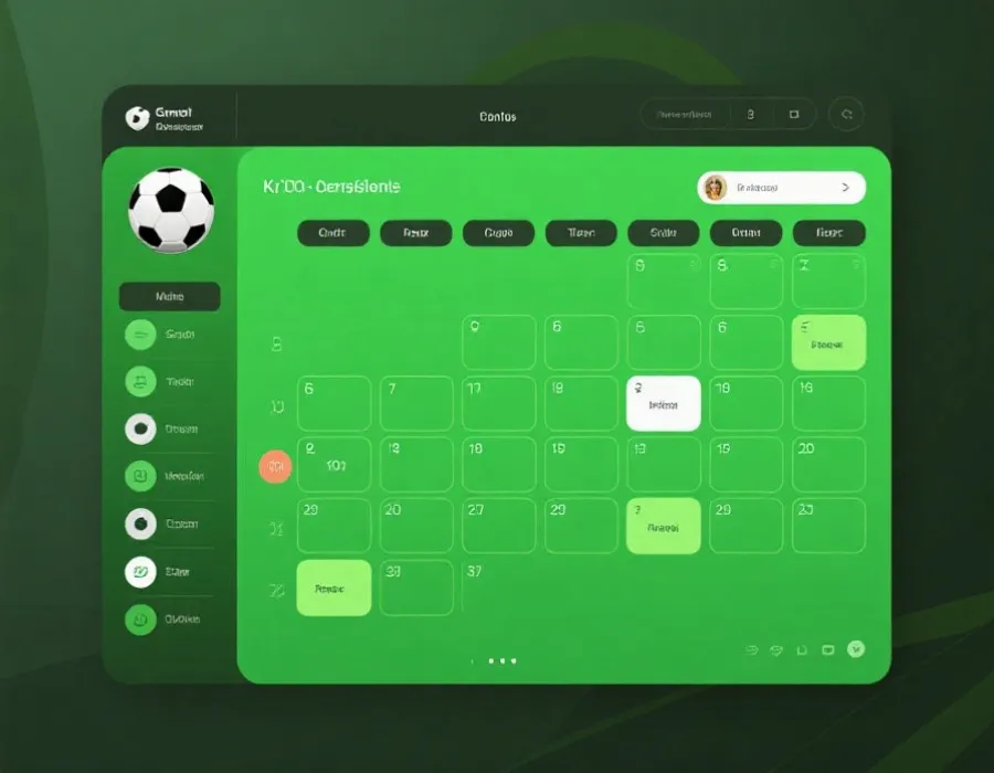 世界盃比賽日曆示意圖